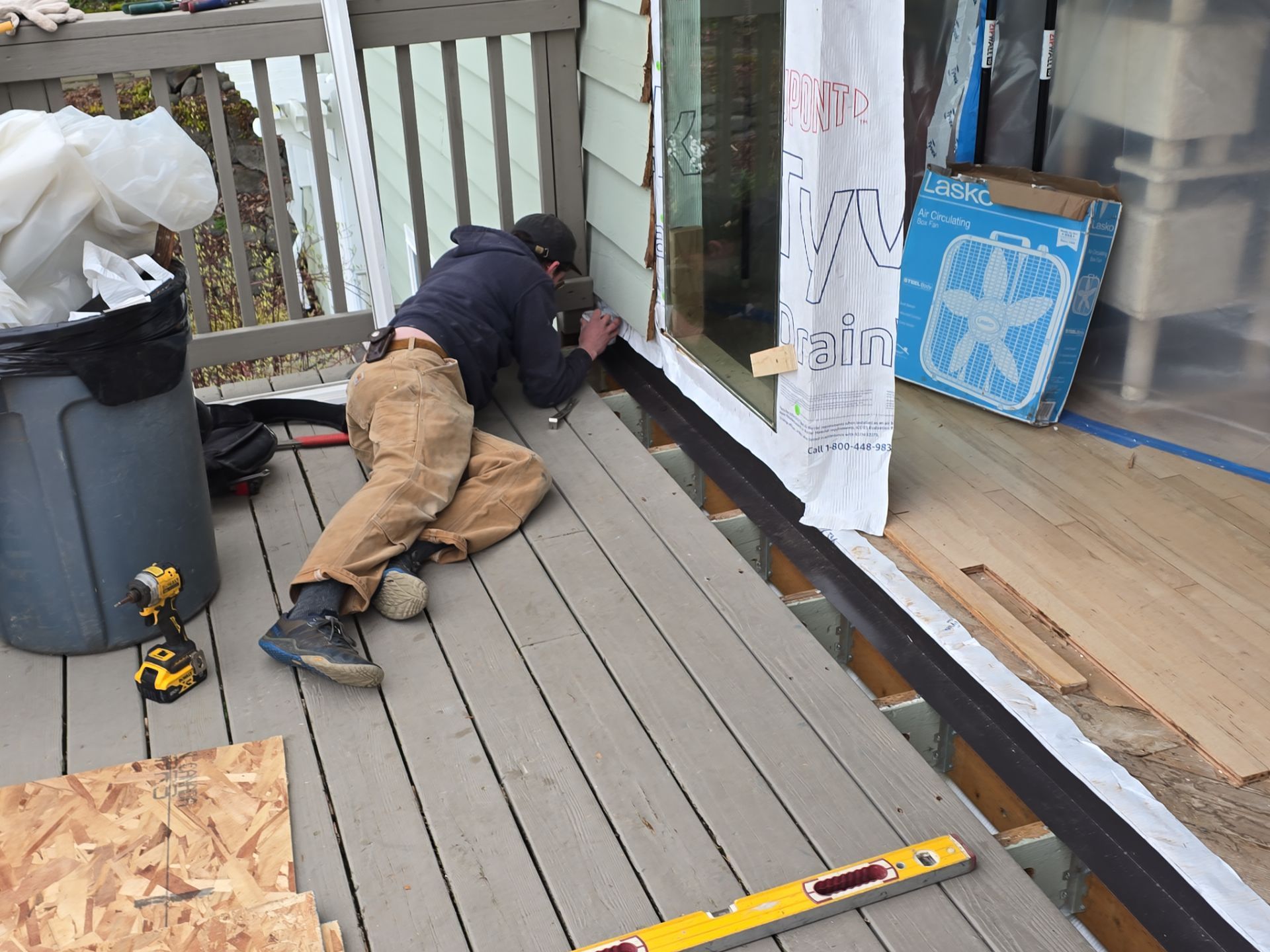 Deck Ledger Flashing Water Protection